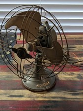 GE Vintage Table Fan Metal