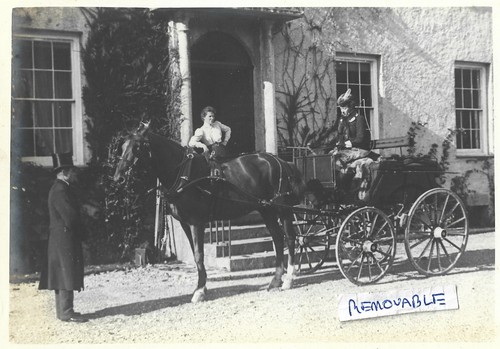 Vintage old photo - old, ladies