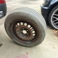 Chevrolet Orlando 2012 Spare Wheel 215/60r16 steel rim with tyre