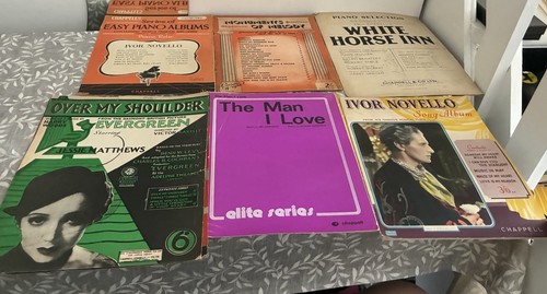 Vintage sheet music ivor - 6,