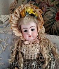 18'' Antique Bisque Head Doll