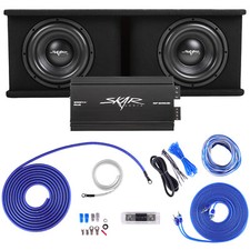 SKAR AUDIO DUAL 10" 2400W SDR