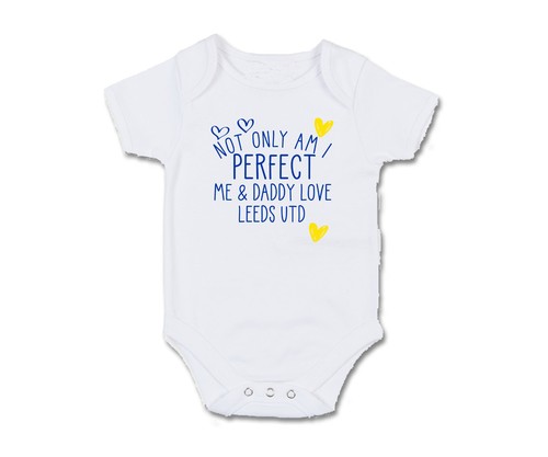 Leeds baby grow bodysuit not - leeds,