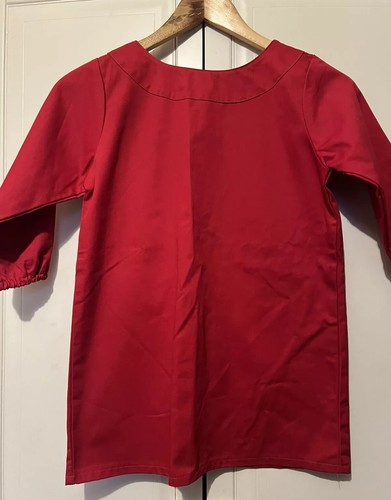 Red painting art smock - red,