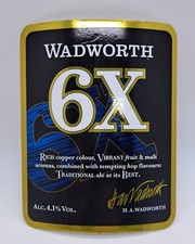 Wadworth curved beer pump - 6x,