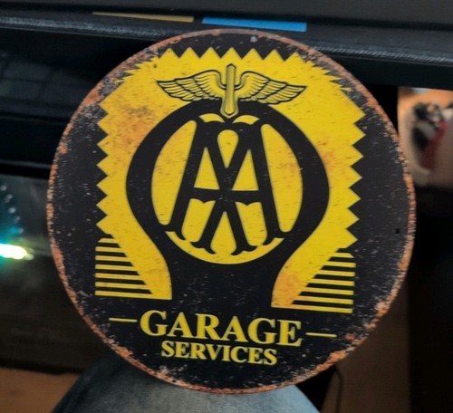 Garage metal sign - aa,