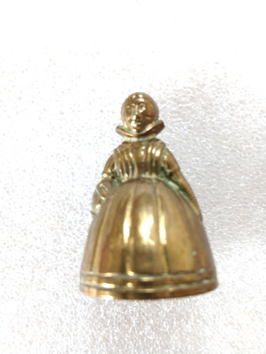 Vintage dutch welsh - lady, brass