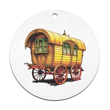 2 x 70mm 'Vintage Romany