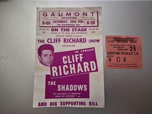 The cliff richard - cliff, show