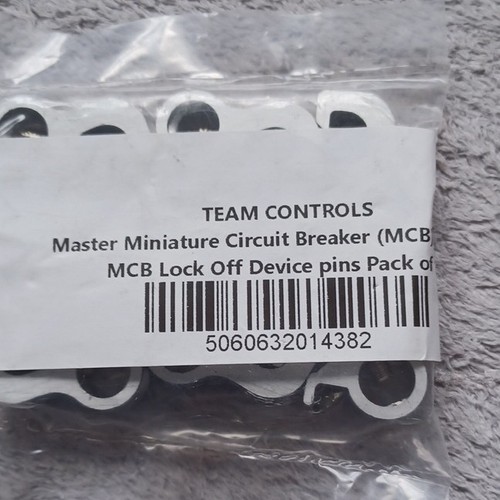 Mcb lock off device - lock, pins