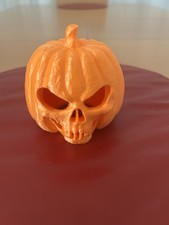 Skull Pumpkin Tea Light Autumn Halloween Tea Light Included