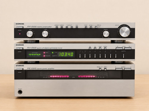 Siemens vintage mini stereo - vintage,