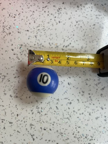 Number blue pool ball spare - 10,