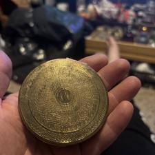 Vintage KIGU Brass Mirror