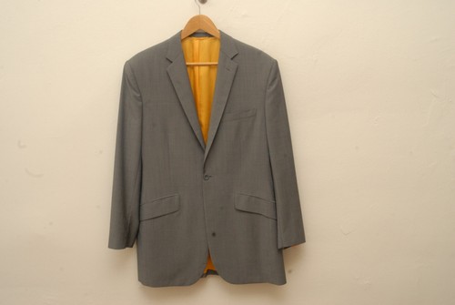 Ozwald boateng gray button - ozwald,
