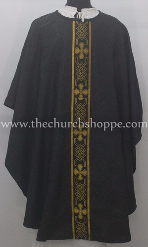 New blackchasuble clergy - new,
