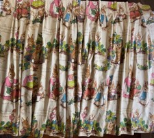 Peter Rabbit Lined Curtain 40
