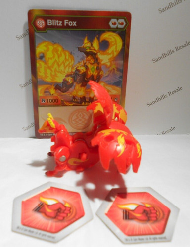 Bakugan blitz fox red - bakugan,