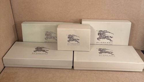 Burberry gift boxes empty - burberry,