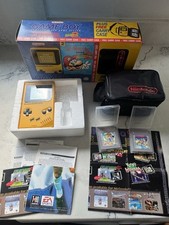 Nintendo GameBoy BIG BOX Bundle Super Mario Land 1 & 2 – boxed console