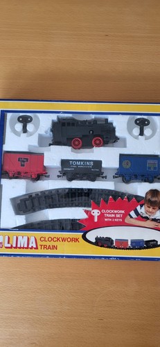 Vintage lima clockwork train - vintage,