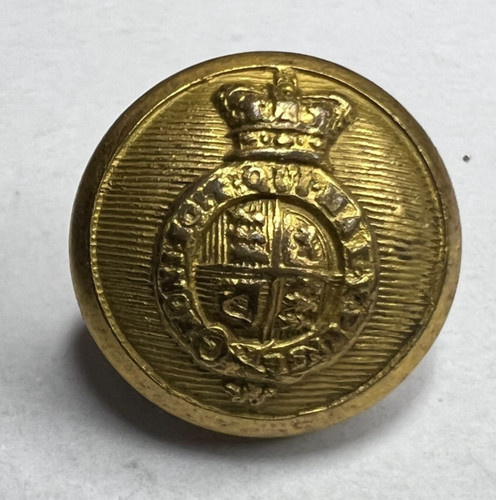 Antique livery button - antique, queen