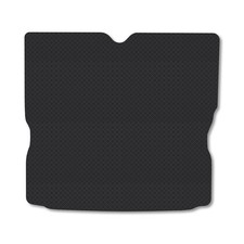 Tailored Car Boot Mat Fits Vauxhall Zafira B 2006 On Black Rubber Mat Liner