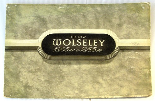 Wolseley 18 85 - wolseley, car