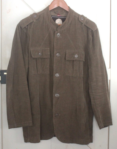Pretty green corduroy jacket - green,