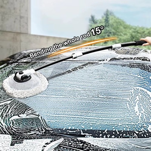 Car wash brush - brush, telescoping