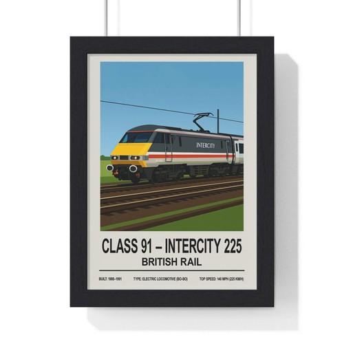 Class intercity 225 poster - 91,