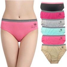 6 Pack Ladies Cotton Full