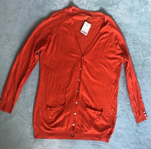 Next orange cardigan v - next, 16