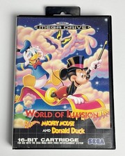 World of Illusion Starring Mickey Mouse and Donald Duck - SEGA Mega Drive
