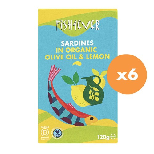 Fish4ever sardines organic - fish4ever,