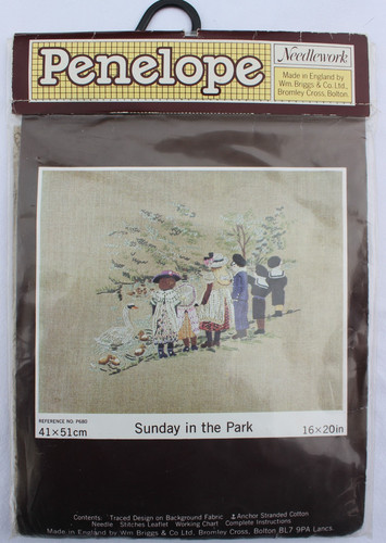 New vtg penelope embroidery - new,