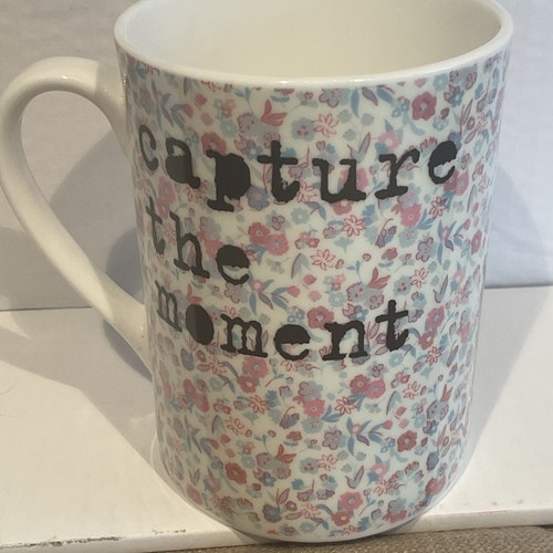 Floral mug with old - floral,