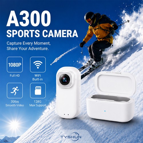 Mini digital camera wifi vlog - mini,