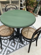 Thonet Bentwood Chairs Antique Plus  Solid Wooden Bistro Table COLLECTION ONLY