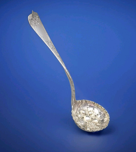 Antique sterling silver berry - silver,
