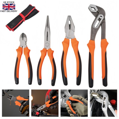 Piece pliers set with - pliers,