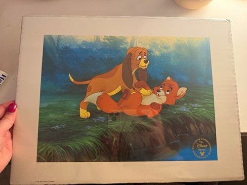 Disney fox the hound - fox, &