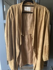 Spirito Di Artigiano Ladies suede Lined Jacket.