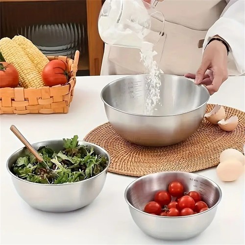 Stainless steel mixing bowl - stainless,