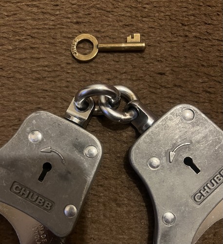 Prison chubb handcuffs - prison,