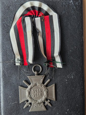 orig. german war merrit cross combatants swords incl. long ribbon marker G1