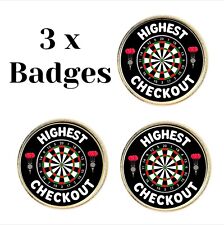 3 x Darts Highest Checkout