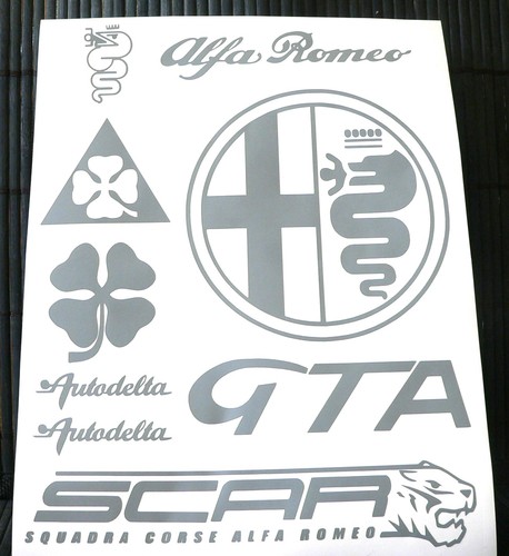 Kit stickers alfa romeo - kit,