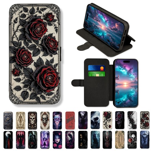 Gothic designs printed faux - gothic,