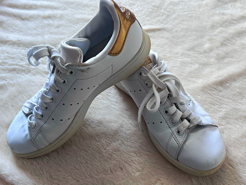 Adidas stan smith - smith, white/gold